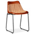 Swen Studio -  Dining Chairs 6 pcs Brown and Beige Real Leather and Canvas